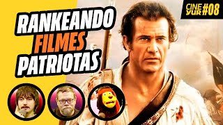 TOP 10 FILMES PATRIOTAS + GARRA DE FERRO (2023) - CINEYUR #008 com Leão Patriota & Roberto Sadovski