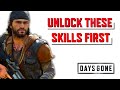 3 Skills You Should Unlock First in Days Gone