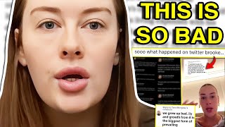 BROOKE SCHOFIELD IS IN TROUBLE … addresses old tweets