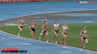 VMC 10.11.2022. Women 800m A race