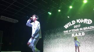 [FANCAM] 170702 K.A.R.D - Monster (Rihanna Cover) @ Wild KARD Tour in São Paulo 1080p HD