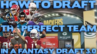 This is How to Draft The Perfect Team In A Fantasy Draft Franchise! Madden 21 Fantasy Draft 3.0