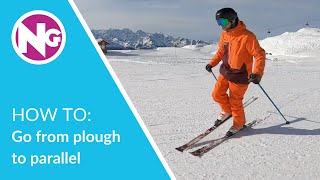 How To Go From Plough to Parallel - 3 Drills // Learn to Ski