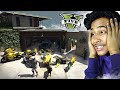 GTA V : FRANKLIN AND CHOP STEALING RARE GOLDEN SUPERBIKES || Narin The Gamer