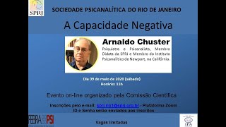 A Capacidade Negativa - Arnaldo Chuster