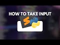 How To Take Input in Sublime Text Editor | 2023 Tutorial