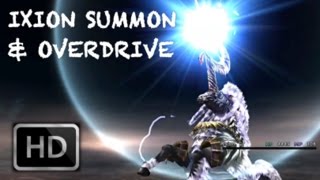 Ixion Aeon Summon Scene \u0026 Thor's Hammer Overdrive | Final Fantasy X HD Remaster