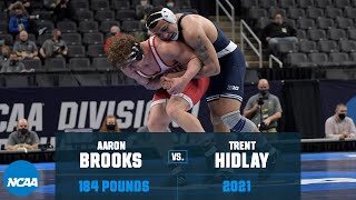 Aaron Brooks vs. Trent Hidlay: 2021 NCAA Title (184 lbs.)