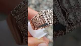 Cincin Berlian asli mewah dan cantik untuk pria mapan (code SN8033)