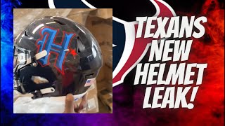 Houston Texans Uniform Leak! New Helmet!