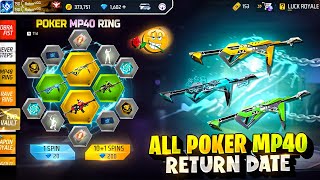 Poker Mp40 Event Return Update ফাইনালি  আসছে 💥😍 | Ff New Event Bd Server | Free Fire New Event