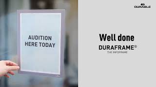 Duraframe® - The professional way to display your signage | DURABLE