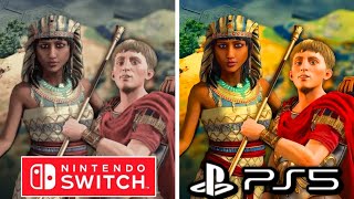 Civilization 7 PS5 vs Nintendo Switch Graphics Comparison