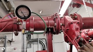 Flow Test For Fire Pump | fire pump test | performance test | pump performance test Fire fighting
