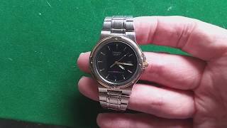 Vintage Pulsar 2N0599 watch. Hands-on and short review of this nice old Japanese quartz watch