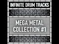 heavy metal drum track 107 bpm metal drum beat backing track track id 52