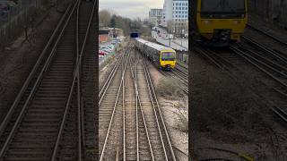 GWR Crossover at Southampton with 166221 and 166219 on Cardiff to Portsmouth and reverse on 21/2/25