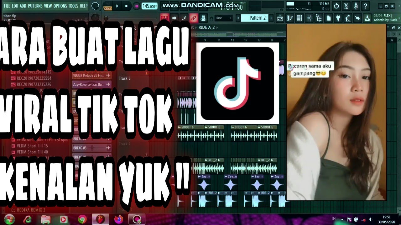 CARA MEMBUAT LAGU VIRAL DI TIK TOK " DJ KENALAN YUK " // FREE FLP ...