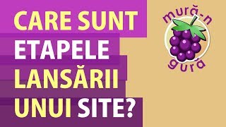 Care sunt etapele realizarii unui website?