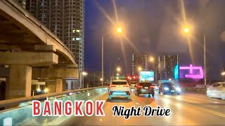 4K-Bangkok‘s Nightlife - Night Drive Last Day of 2024 -Thailand