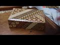 Amazing Ancient Technology of the Beautiful Japanese Hakone Marquetry - Woodworking Skillful