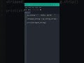 Did you know about Strip() method in python??? 🤔 #shorts #python #coding #programming