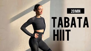 20 MIN FAT BURNING TABATA HIIT WORKOUT - Burn 400 Calories | No Repeat Cardio HIIT | Home Workout