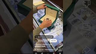 Unboxing a beautiful Rolex👑