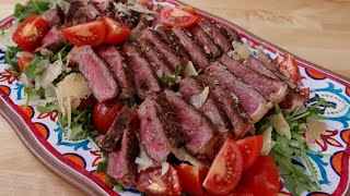 Recipe: Italian sliced steak tagliata