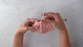 Brioche Stitch: Centered 4-Stitch Decrease Tutorial | Purl Soho