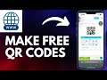 How To Make QR Code For Free | Create QR Codes From Phone(2025)