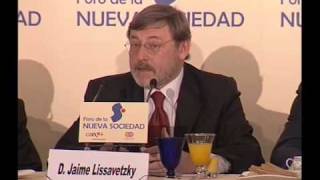 Foro de la Nueva Sociedad con Jaime Lissavetzky