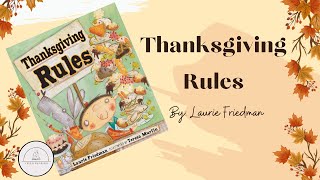 🥧🍗THANKSGIVING RULES🍗🥧Thanksgiving Read Aloud Book for Kids