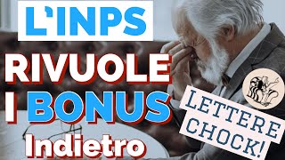 LETTERE CHOCK dall'INPS 😱 ➠ RIVUOLE INDIETRO I BONUS DI MARZO E APRILE 2020💰 👉 Ecco per chi.. 💸