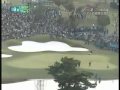 ゴルフ 石川遼 池の中からでもナイスショット決め！ プロ初勝利の瞬間