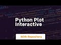 python plot interactive