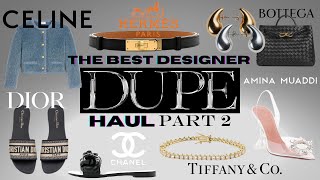 Designer D*pe Haul Pt 2 | Chanel, Bottega, Celine, Dior, Hermes and more found at Targét Amazon Gap