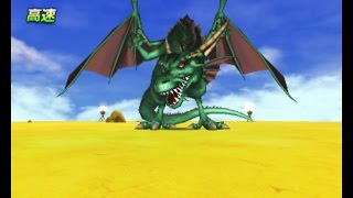 3DS DQ8 ドラゴンクエストVIII LV30 VS 深緑の巨竜