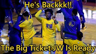 BIG NEWS For The Golden State Warriors!! BigTicket JW James Wiseman Returns!