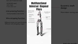 How to Use a 9” Multifunctional Universal Diagonal Pliers #pliers #shorts