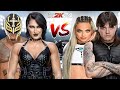 WWE 2K24 RHEA RIPLEY & REY MYSTERIO VS. LIV MORGAN & DOMINIK MYSTERIO MIXED GENDER TAG TEAM MATCH!