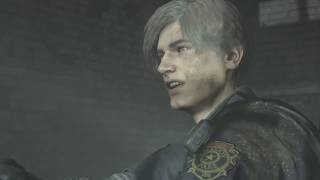 Leon Kennedy's kickass first day