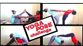Yoga Challenge W/Maily || recreating yoga poses,this went....poorly || Zambian Youtubers 🇿🇲