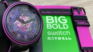 Swatch Big Bold Planets Touchdown SB01B126 (Unboxing) @UnboxWatches