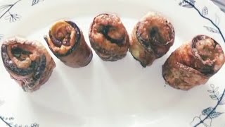 Eggplant Roll#Even kids will love this Eggplant recipe#Easy to cook and cheap Recipe#ytshorts#uma