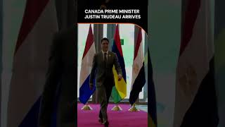 Canada | Prime Minister Justin Trudeau Arrives | G20 | News9 #shorts