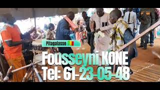 Fousseyni KONE balafonniste à Pitagalasso en prestation à Hamdallaye Sikasso