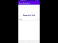 Android Speech to Text Example using SpeechRecognizer