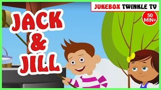 Jack And Jill Nursery Rhymes with Lyrics | Twinkle Tv