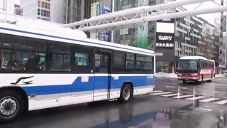 札幌駅前ターミナル発着シーン